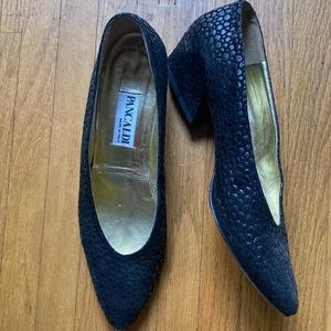 Pancaldi low heels made in Italy sz 9AA